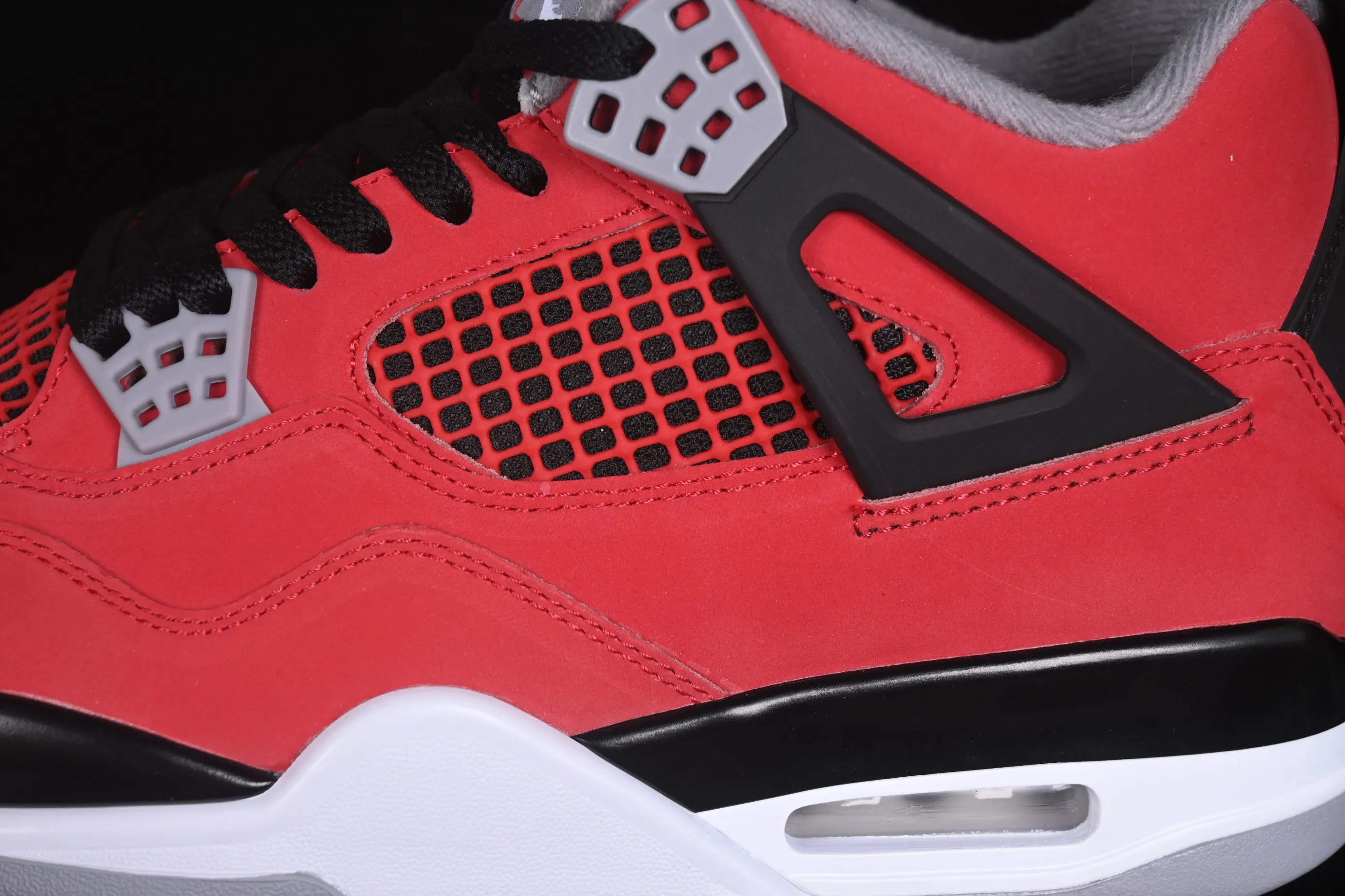 All categories Air Jordan Jordan series basketball shoes Air Jordan 4 Air Jordan 4 "Toro" AJ4 Joe 4 Big Red Bull replica basketball shoes FQ8138-600